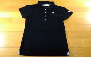 FILA フィラ レディース ポロシャツ SIZE:M 紺 送料215円～