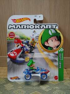 Hot Wheels Mario Kart - Baby Luigi Sneeker 新品未開封