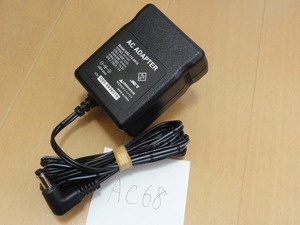 ★GREEN HOUSE グリーンハウス ポータブルDVDプレーヤーGH-PDV13JT 用ACアダプター USL115-0916 DC9V 1.6A 送料390円 