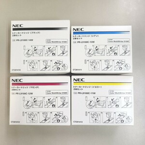 NEC トナ－カ－トリッジ　PR-L9100C-14W/PR-L9100C-13W/PR-L9100C-12W/PR-L9100C-11W　純正品 ４色セット (ColorMultiWriter 9100C 用)