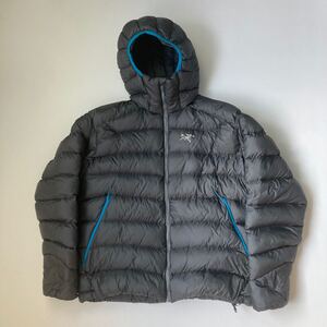 アークテリクス ダウンフーディ ソリウム XL ダウンジャケット グレ ARC‘TERYX Thorium hoody