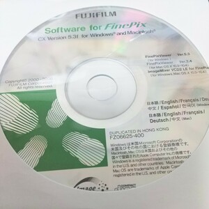 FUJIFILM Software for FinePix「未使用品」