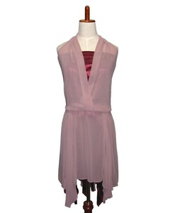 vous meme ヴ・メーム ドレス ワンピース Mサイズ ピンク パープル 購入価格13,860円