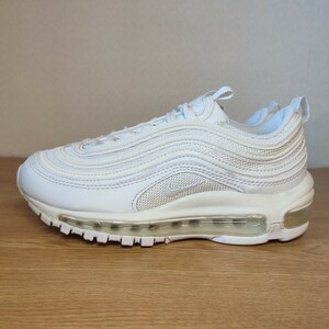 美品 大人気 NIKE AIR MAX 97 ALL WHITE W22.5