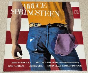 ブルーススプリングスティーン Bruce Springsteen Born In The U.S.A.オランダ盤プロモ5曲入り 非売品入手困難