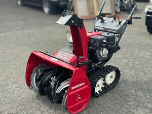 ●エンジン実働! 良品! 動作OK! HONDA ホンダ HSS970s cross auger 除雪機 使用時間82.2H 小型除雪機 札幌発