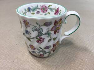  ■美品 MINTON ミントン ハドンホール マグカップ 花柄 HADDONHALL 洋食器 アンティーク■ 