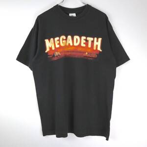 90s MEGADETH Tee メガデス Tシャツ バンドT バンT vintage ヴィンテージ 80s 00s モトリークルー メタリカ ニルヴァーナ パンテラ U2