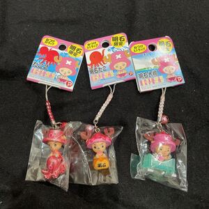 ★新品未開封★ONE PIECE チョッパー ご当地 ストラップ3点セット★明石限定