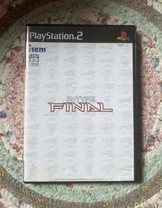 ★ PS2 プレイステーション2　R-TYPE FINAL アールタイプ ファイナル ★ 