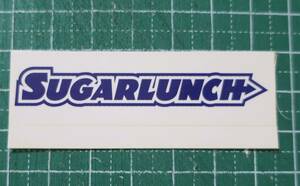 SUGARLUNCHステッカー未使用シール[検]特典バンド雑誌付録SUGAR LUNCH/AIR SKY AND WHITE WAVE/SEVEN YEARS/STARDUSTユニティーUNITY