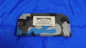 WaterLand ウォーターランド スプーンワレット M ブラックブルーカモ