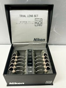 Nikon 室内空間快適メガネレンズ PRESIO H&O NEO プレシオ ホーム&オフィス ネオ トライアルレンズセット 検眼レンズ視力検査 眼鏡　ニコン