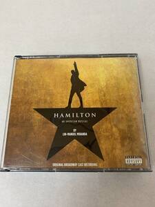 1067Y3＆1 美品 Hamilton Original Broadway Cast Recording ★ 2CD 2枚組