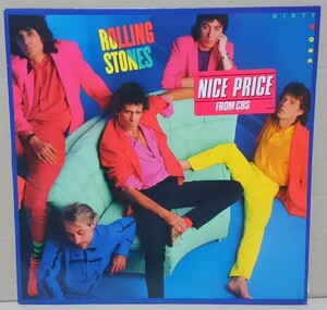 【LP】ROLLING STONES / DIRTY WORK■オランダ盤/465953 1■ダーティ・ワーク