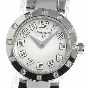 ロンジン LONGINES L5.174.0 ドルチェビータ ダイヤベゼル クォーツ レディース _799547【ev10】