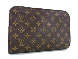 1円 ■美品■ LOUIS VUITTON ルイヴィトン M51790 モノグラム オルセー クラッチバッグ セカンドバッグ ブラウン系 AZ5251