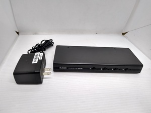 ●ELECOM　KVM SWITCH　-　DVI　1920ｘ1200　ＫＶＭ－ＤＶＨＤＵ４