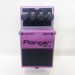 BF-2 BOSS フランジャー 日本製 MADE IN JAPAN Flanger コンパクト エフェクター 新品電池付 中古 ボス 一部動作確認済み/動画有 送料無料