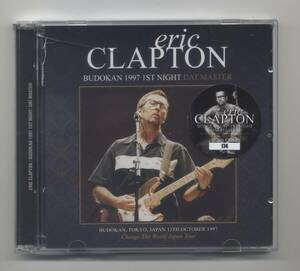 ERIC CLAPTON エリック・クラプトン Budokan 1997 1ST Night 2CDR