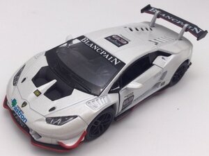 1台売り 白 1/36 ランボルギーニ ウラカン LP620-2 ブランパン・モデル ミニカー スーパートロフェオ ストラダーレ