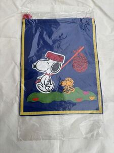 Dead stock 70s Simon simple Peanuts laundry bag/スヌーピー ランドリーバッグ/ヴィンテージ/183300036