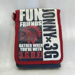 【中古】Jonny×3GGC Waist Bag ＆ Darts Case 3G design factory ダーツケース