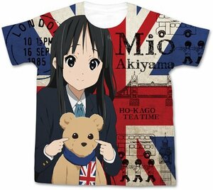 コスパ 映画 けいおん! 秋山澪 フルグラフィック Tシャツ WHITE Mサイズ(中古品)　(shin