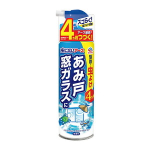 （まとめ買い）アース製薬 虫こないアース あみ戸・窓ガラスに 450mL 258900 〔3個セット〕