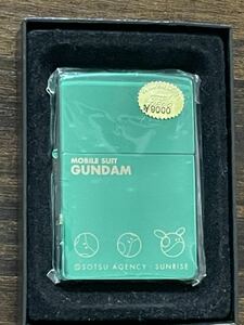 zippo MOBILE SUIT GANDAM HARO 機動戦士ガンダム ハロ 2002年製 SOTSU AGENCY 4面デザイン ケース 保証書