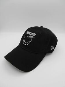 【稀少・良品】UNDERCOVER アンダーカバー NEW ERA ニューエラ／9twenty コラボ／キャップ 帽子／リンゴ アップル ギラップル／ブラック 黒