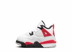 Nike TD Air Jordan 4 Retro "Red Cement" 15cm BQ7670-161