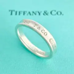 TIFFANY&Co. ティファニー ナローリング 1837 19号 メンズv1