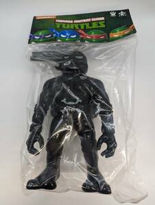 TMNT Unbox Industries RealxHead MIKEY UNBOX IN BLACK EDITION ソフビ リアルヘッド 真頭玩具 SOFVI realhead