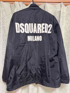 ディースクエアード2 DSQUARED2 コーチジャケット 黒46