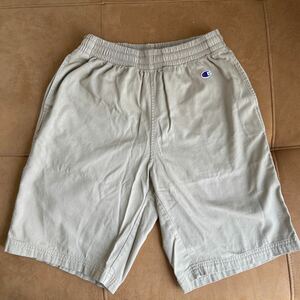 Champion ハーフパンツ ベージュ メンズXL