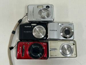 11153h 富士フィルム FUJIFILM FINEPIX ファインピックス A345 AV230 F30 F60fd F600EXR コンパクトデジタルカメラ デジカメ まとめ 5台