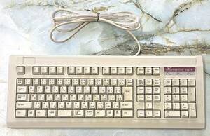 Arvel IZITK-105M メカニカルタッチ 日本語 PS/2キーボード 動作OK確認品