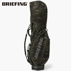 T 新品/即納 BRIEFING GOLF ブリーフィング CR-5 ＃02 カート キャディバッグ BRG201D02 MULTICAM BLACK