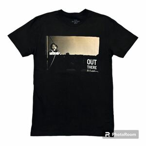 ポール・マッカートニー アウトゼア ツアー バンド Tシャツ ビートルズ　　Paul McCartney OUT THERE The Beatles ブラック 半袖 柳8012