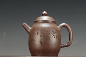 【華】「ろ」紫砂壺「金士恒」重量145g 急須 段泥 茶壷 茶壷 孟臣 紫砂壷 中国