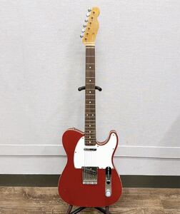 1円スタート フェンダー テレキャスター Fender Telecaster エレキギター 中古 現状品 部品取り 赤 レッド 日本製 メイドインジャパン