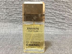 G4J043◆ シャネル CHANEL エゴイスト プラチナム EGOISTE PLATINUM オードトワレ EDT 香水 100ml