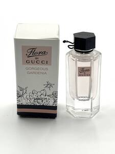 【送料無料】GUCCI グッチ フローラ バイ グッチ ガーデン ゴージャス ガーデニア オードトワレ 5ml ミニ香水 フレグランス フランス製