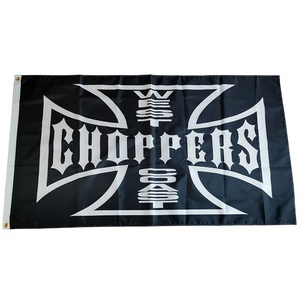 ガレージや部屋の飾りに！West Coast Choppers ウエストコーストチョッパーズ 150x90 世田谷ベース ハーレー アメリカ雑貨 看板 サイン