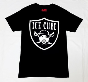 【新品未使用】ICE CUBE Tシャツ Mサイズ　エンブレム west coast rap tee アメ車 ウエッサイ ローライダー アイス・キューブ hiphop