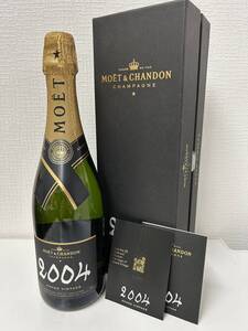 【1円～】モエ エ シャンドン グランド ヴィンテージ 2004 750ml 12.5%　箱・冊子付 241222 MOET & CHANDON