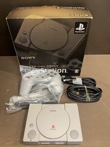 ♪♪美品♪♪ソニー プレイステーション クラシック PlayStation SONY SCPH-1000R ゲーム機 ソフト内蔵 テレビゲーム