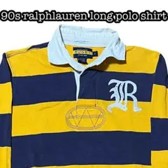 90s y2k ralphlauren rugby  long polo S