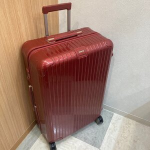 RIMOWA リモワ 90L サルサデラックス 4輪 キャリー レッド スーツケース キャリーケース ポリカー 旅行 出張 大容量　YN　ABW